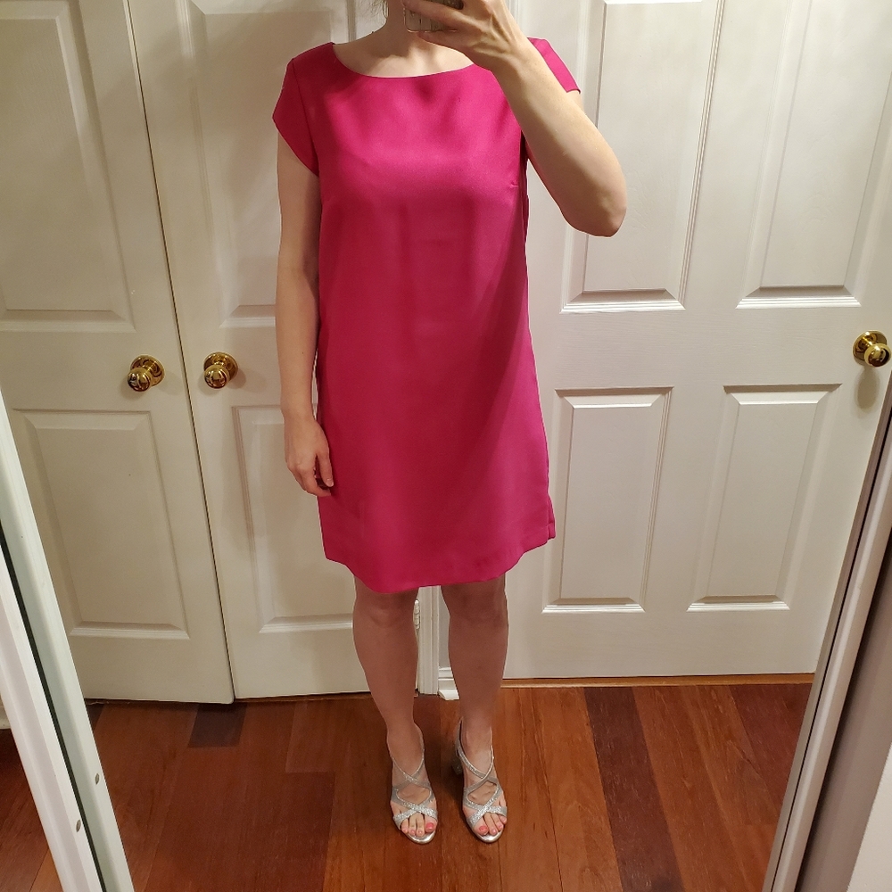 Cute and Classic Pink Sheath Dress - Easily Dress up or Down